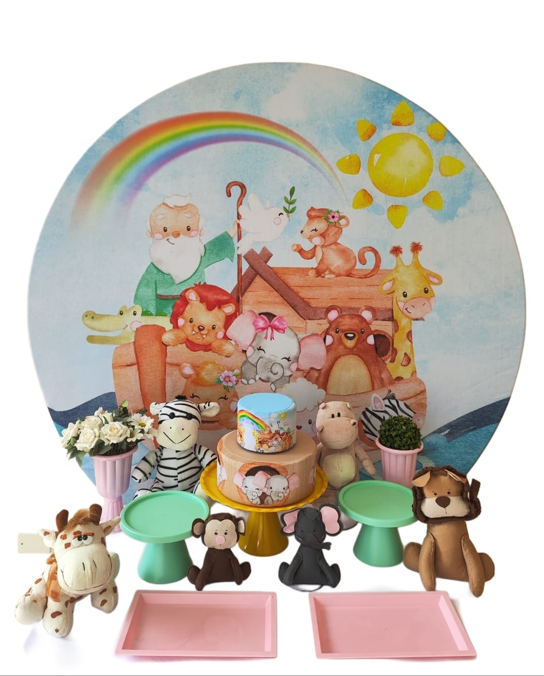 Arca de Noé Menina kit bronze 