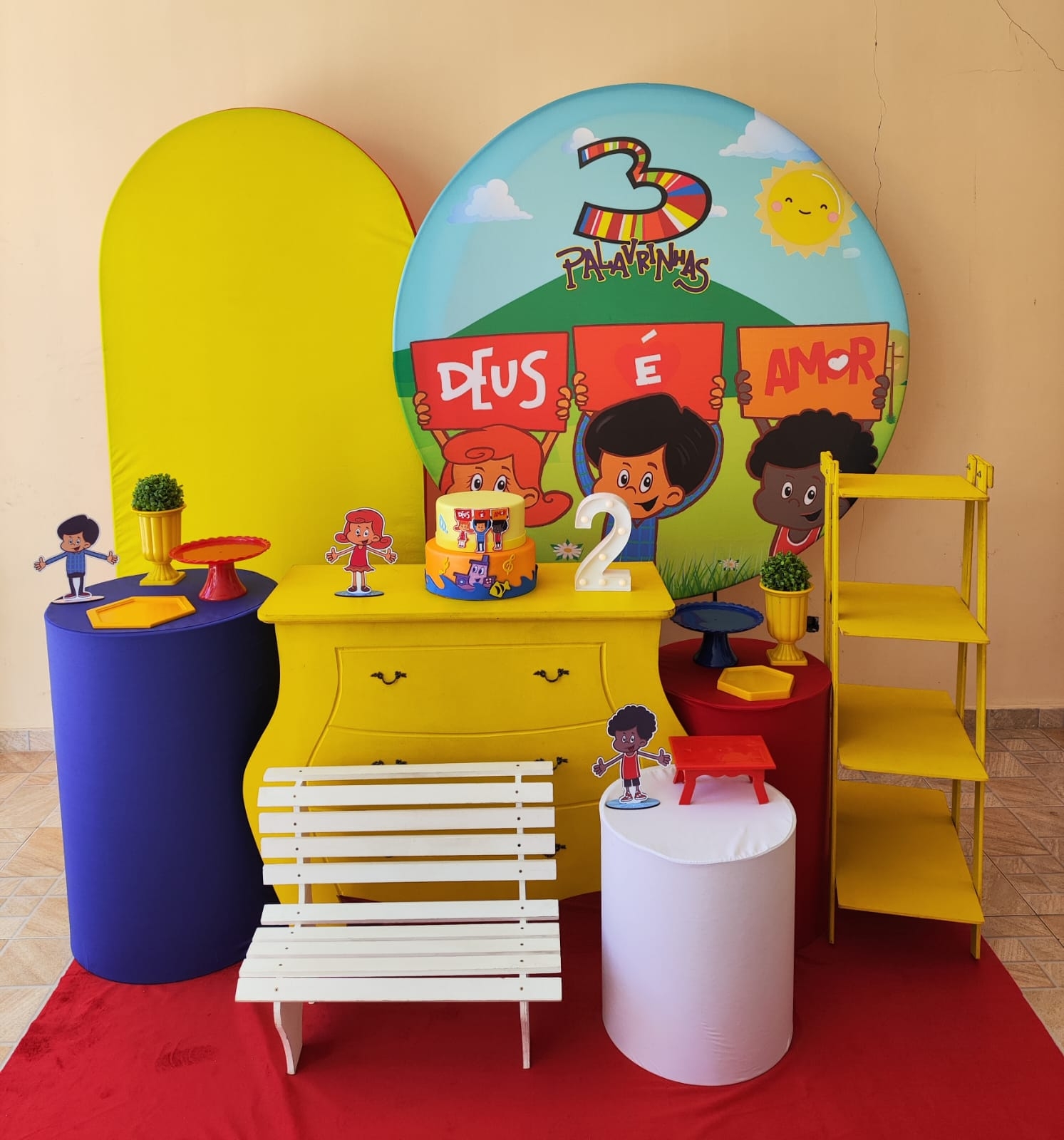 3 palavrinhas Menino Kit Diamante