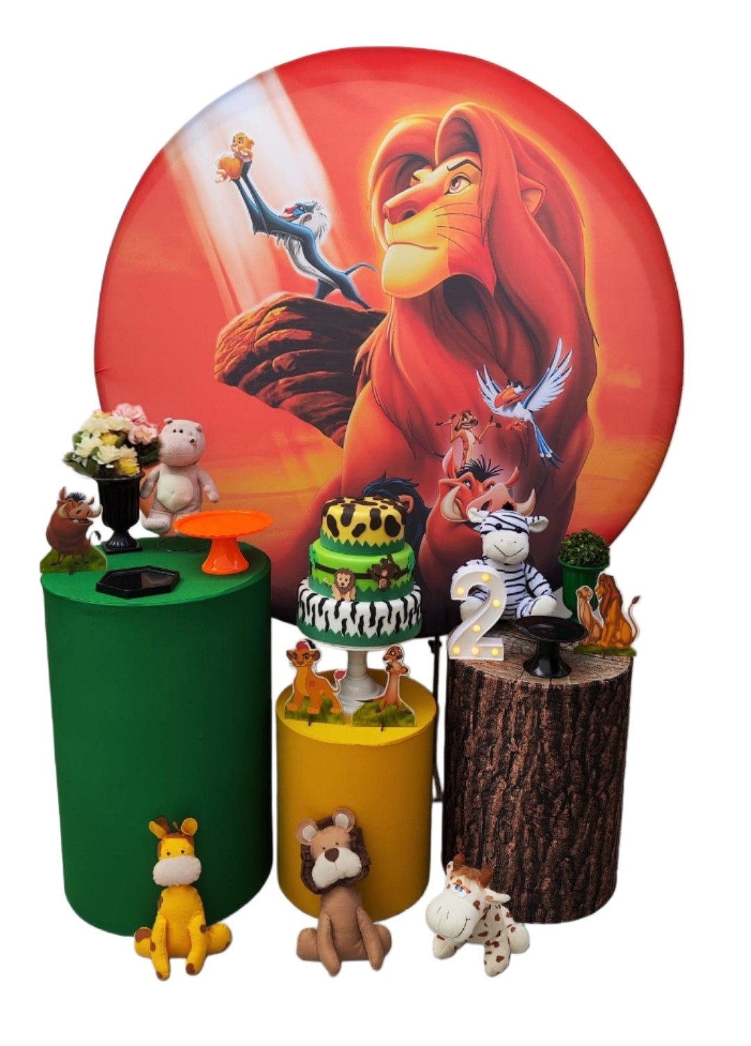 Rei Leão Menina Kit Bronze a II