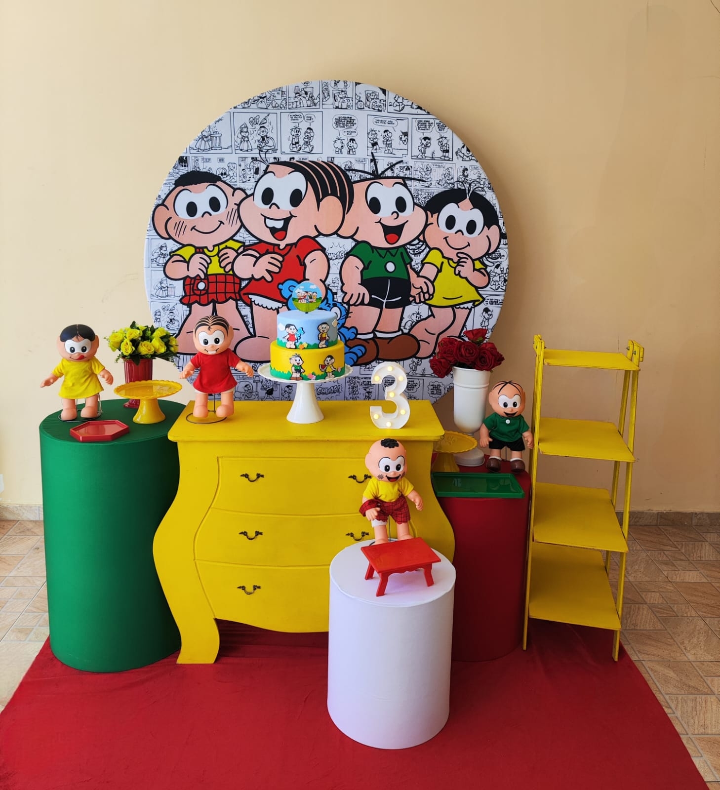 Turma da Mônica Menina Kit Ouro