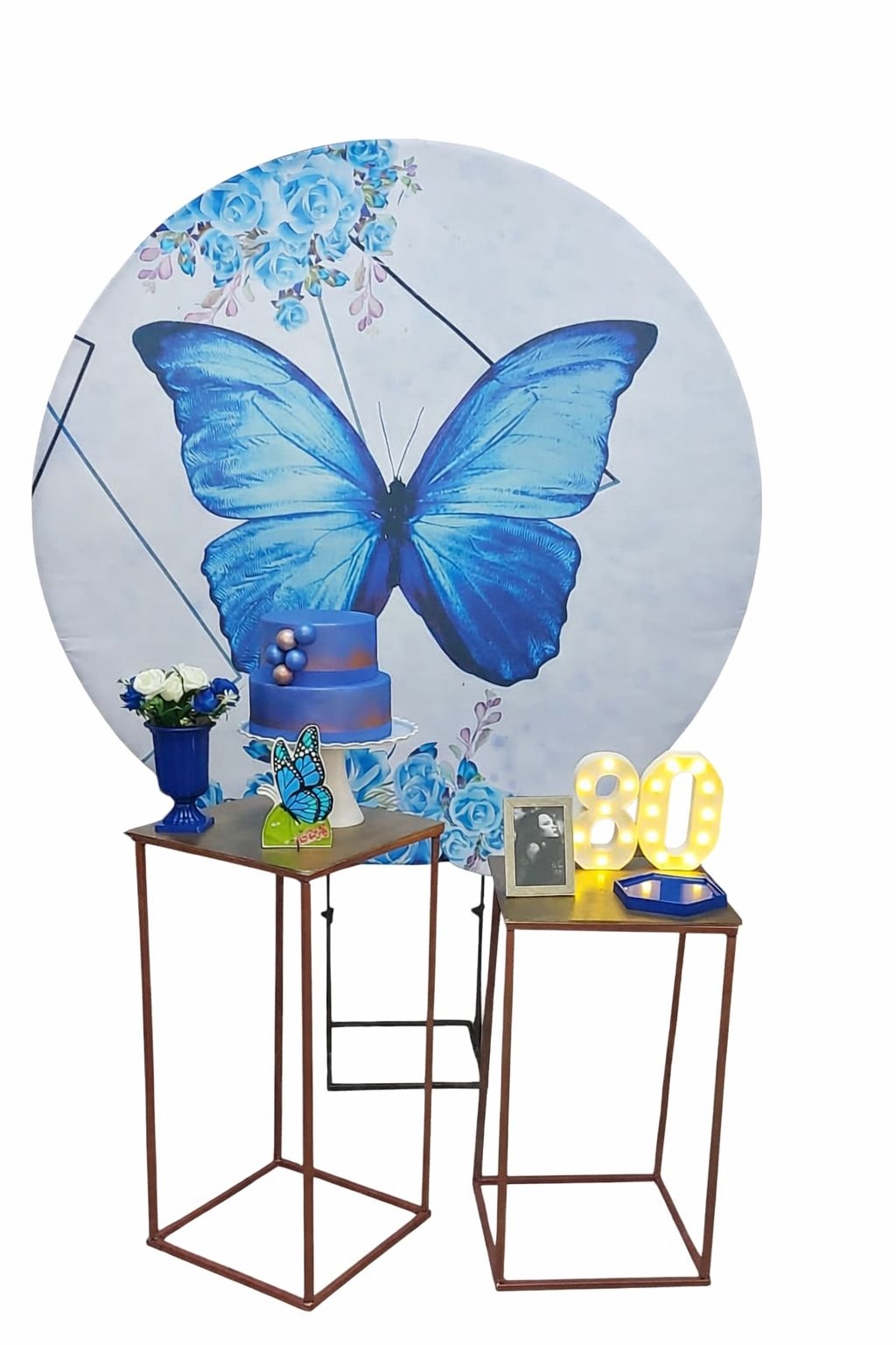 Borboleta Azul Bronze II