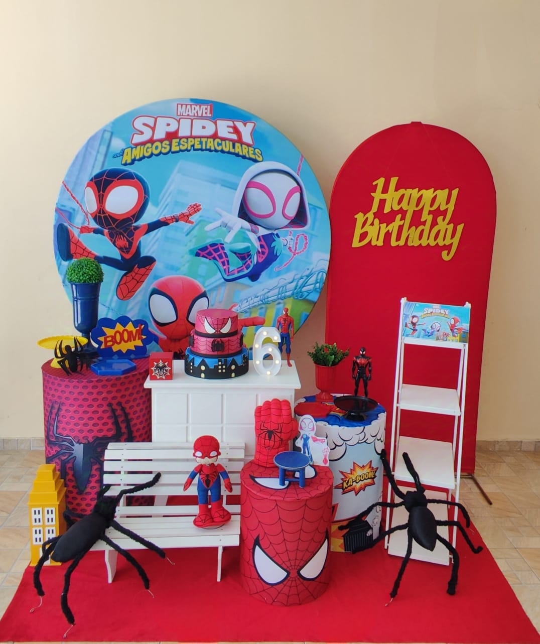 Spidey e Seus Amigos Espetaculares kit Diaman