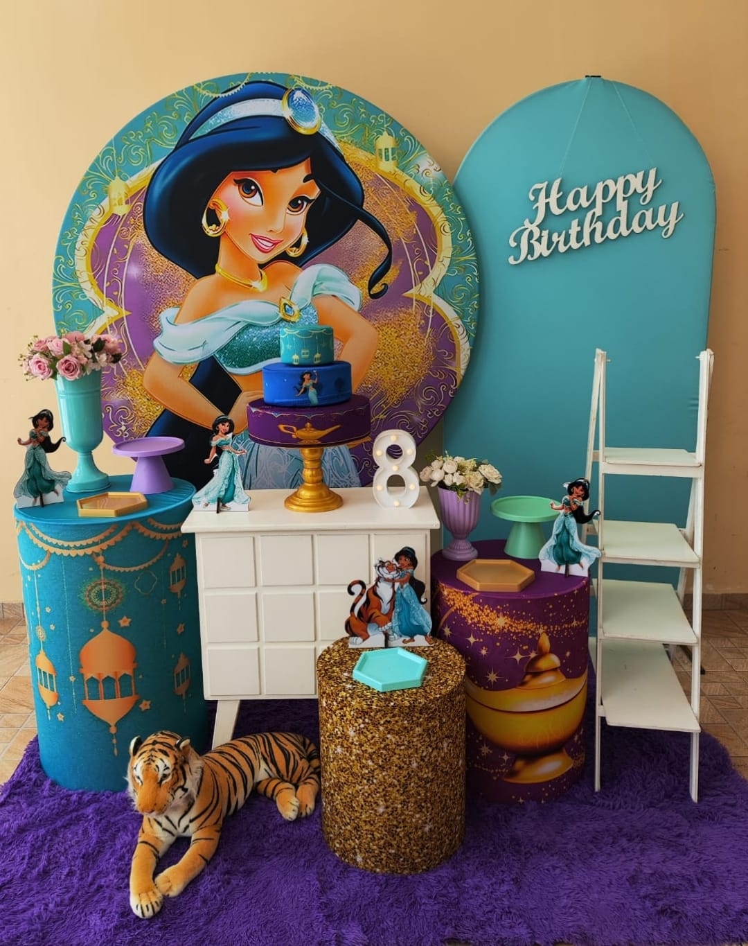 Princesa Jasmine Kit Diamante