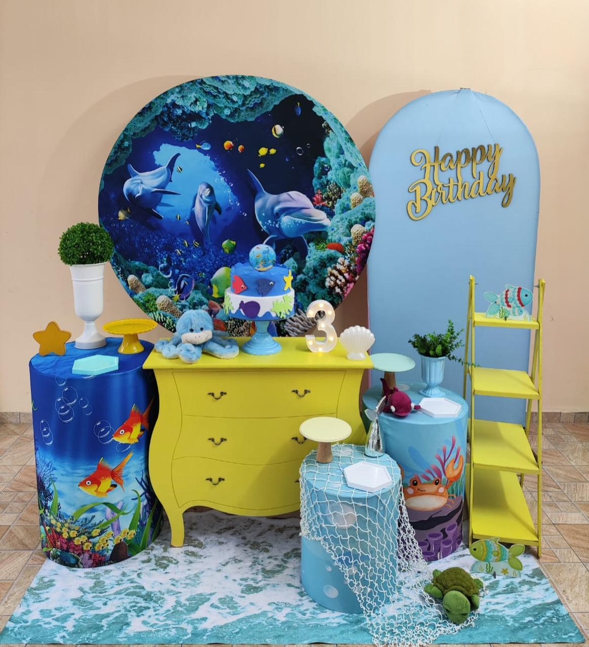 Fundo do Mar Menino Kit Diamante