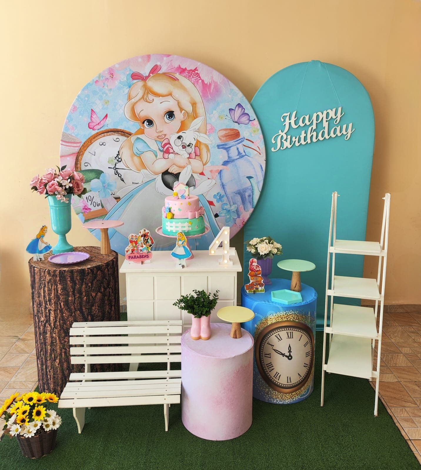 Alice no Pais das Maravilhas Kit Diamante