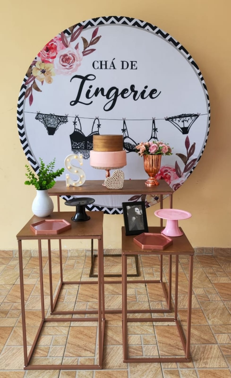 Chá de Lingerie Kit Diamante