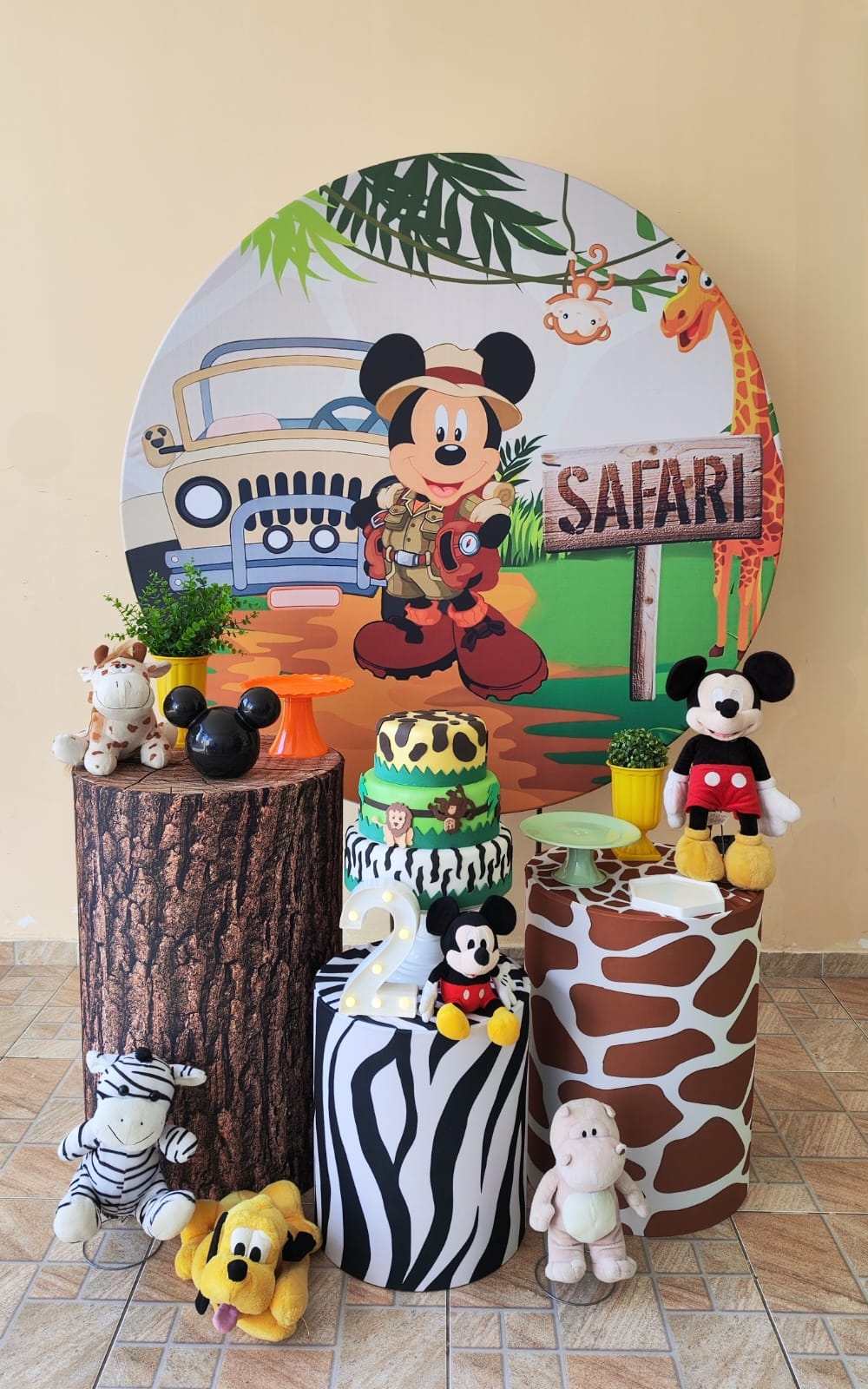 Mickey Safari Kit Prata