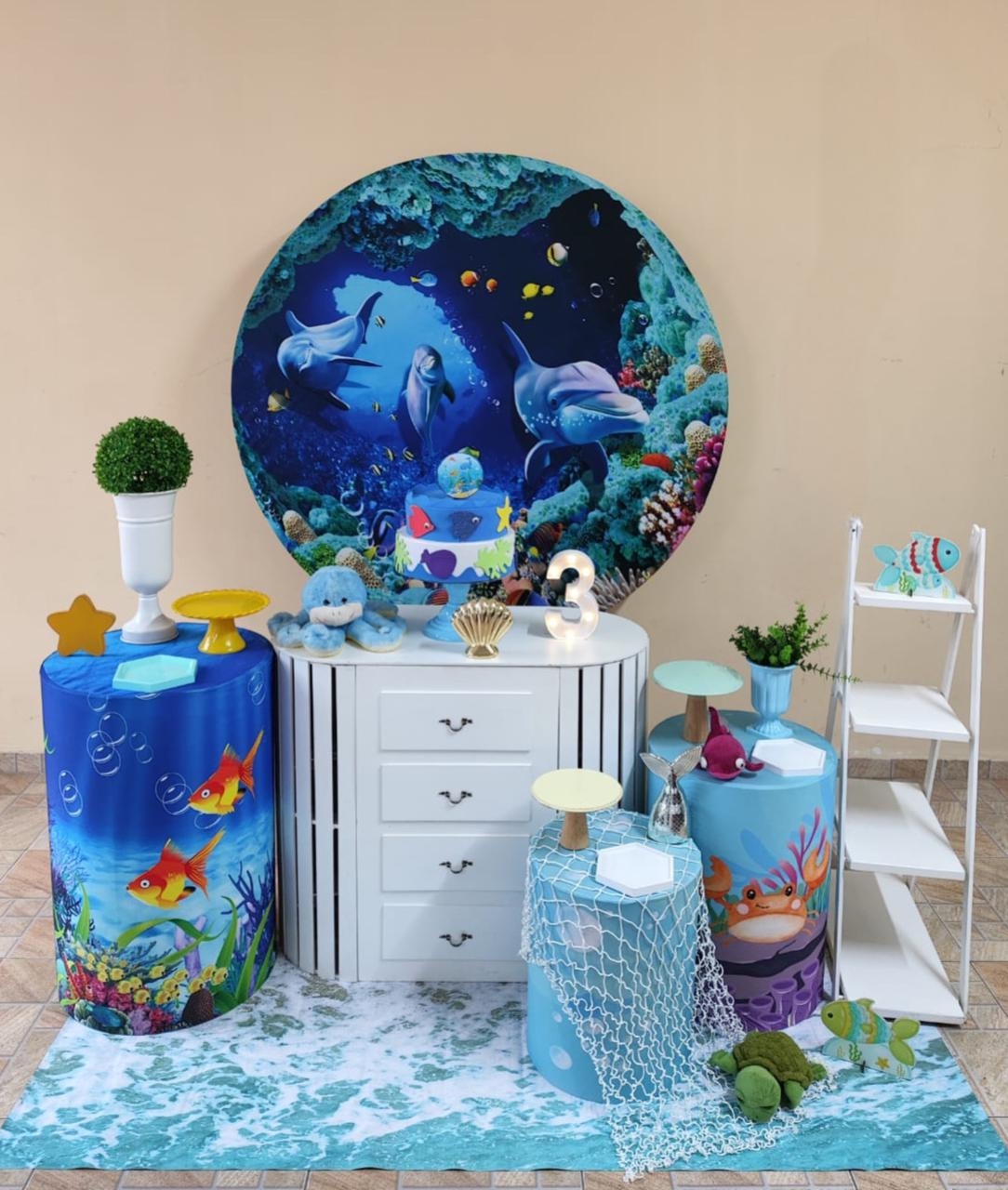  Fundo do Mar Menino Kit Ouro II