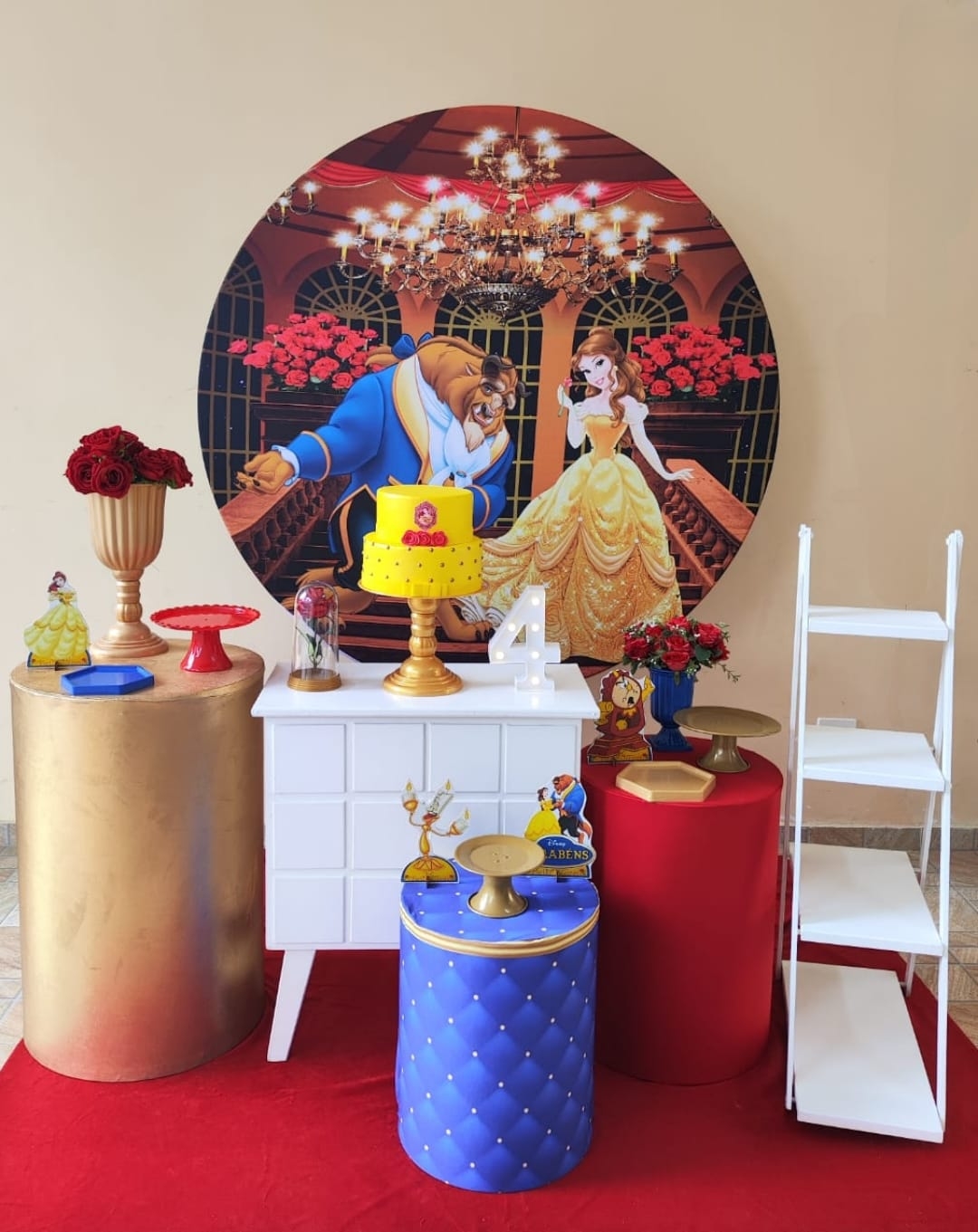 A Bela e a Fera kit Ouro