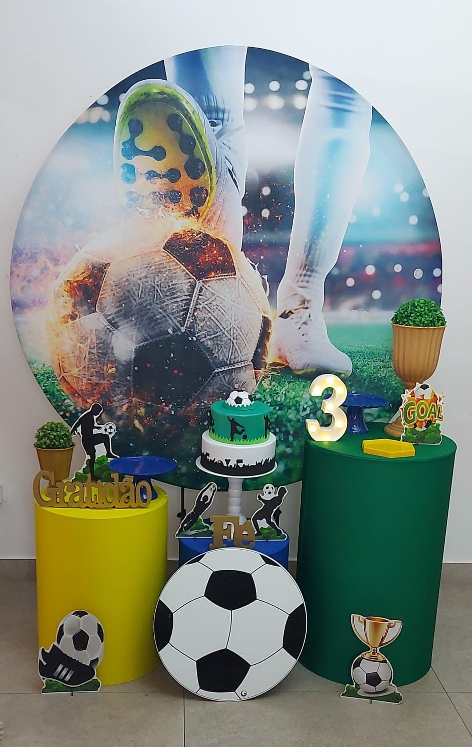 Futebol pé na bola Kit Bronze II