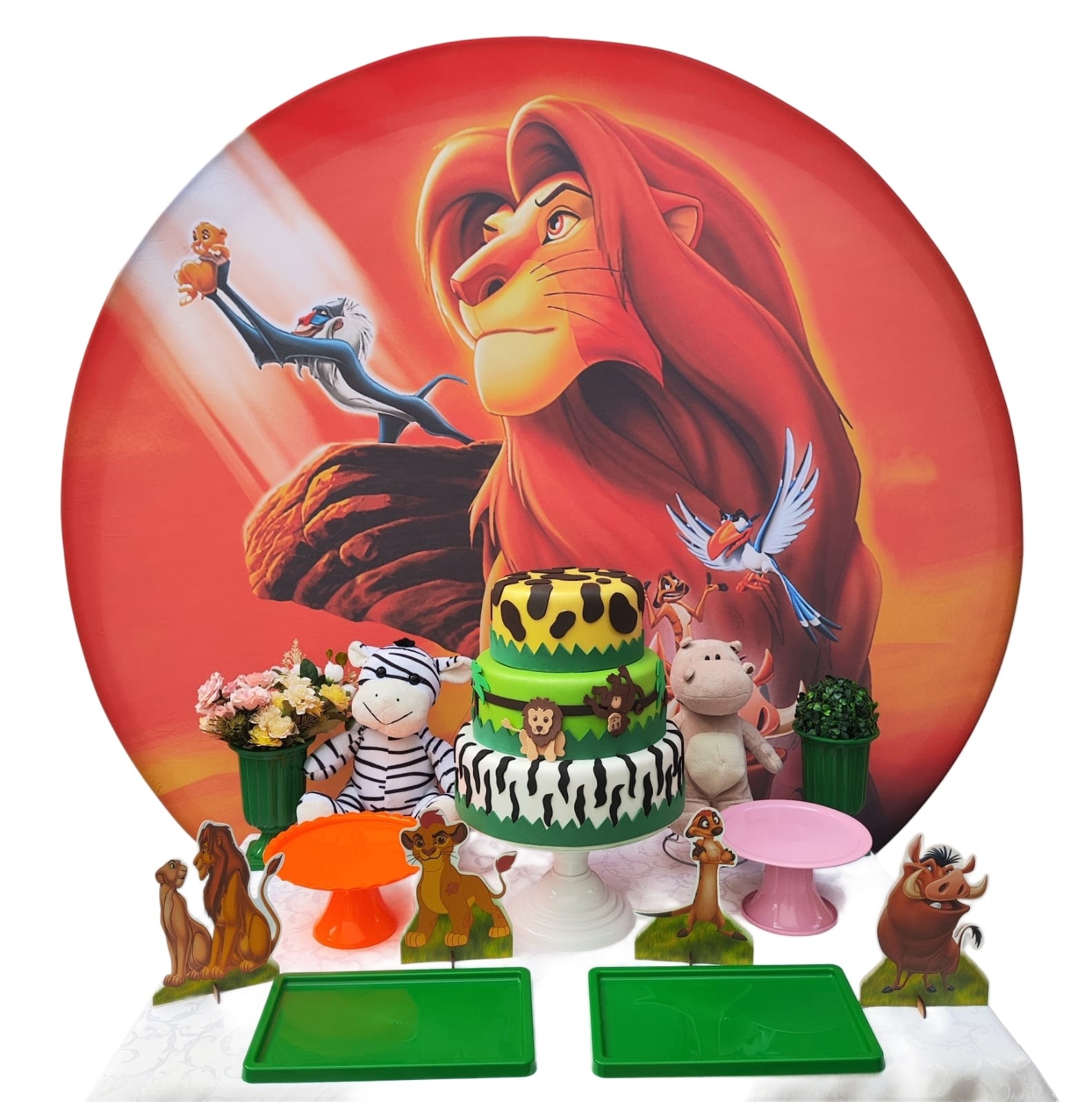 Rei Leao Menina Kit Bronze