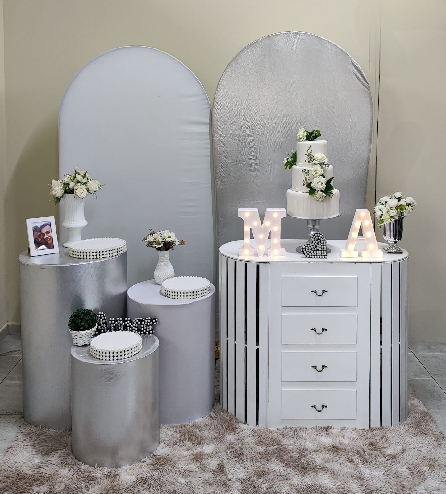 Bodas de Prata Kit Prata