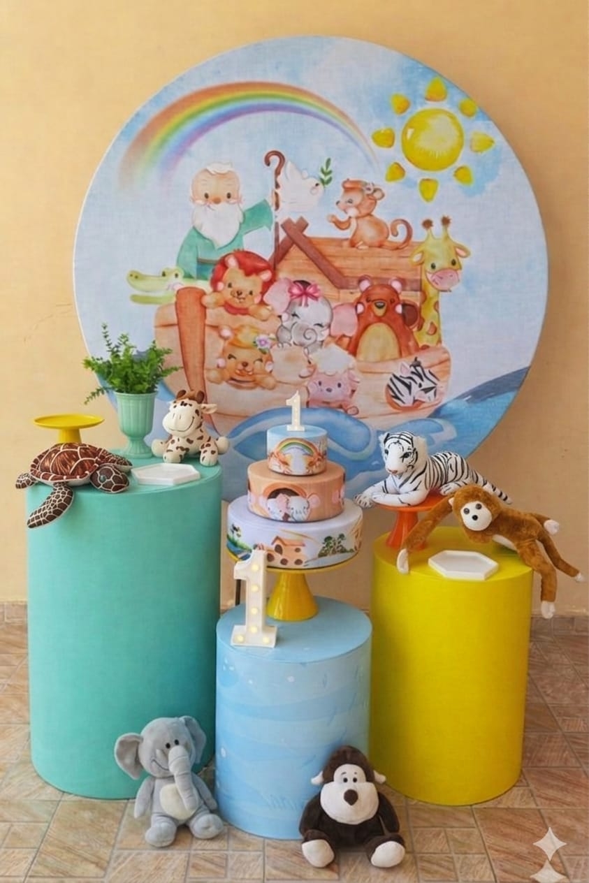 Arca de Noé Menino Kit Bronze