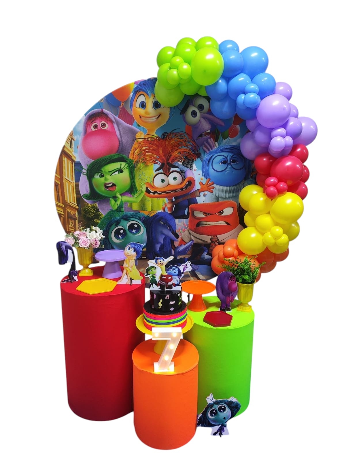 Divertidamente Unissex Kit Bronze I com bexig