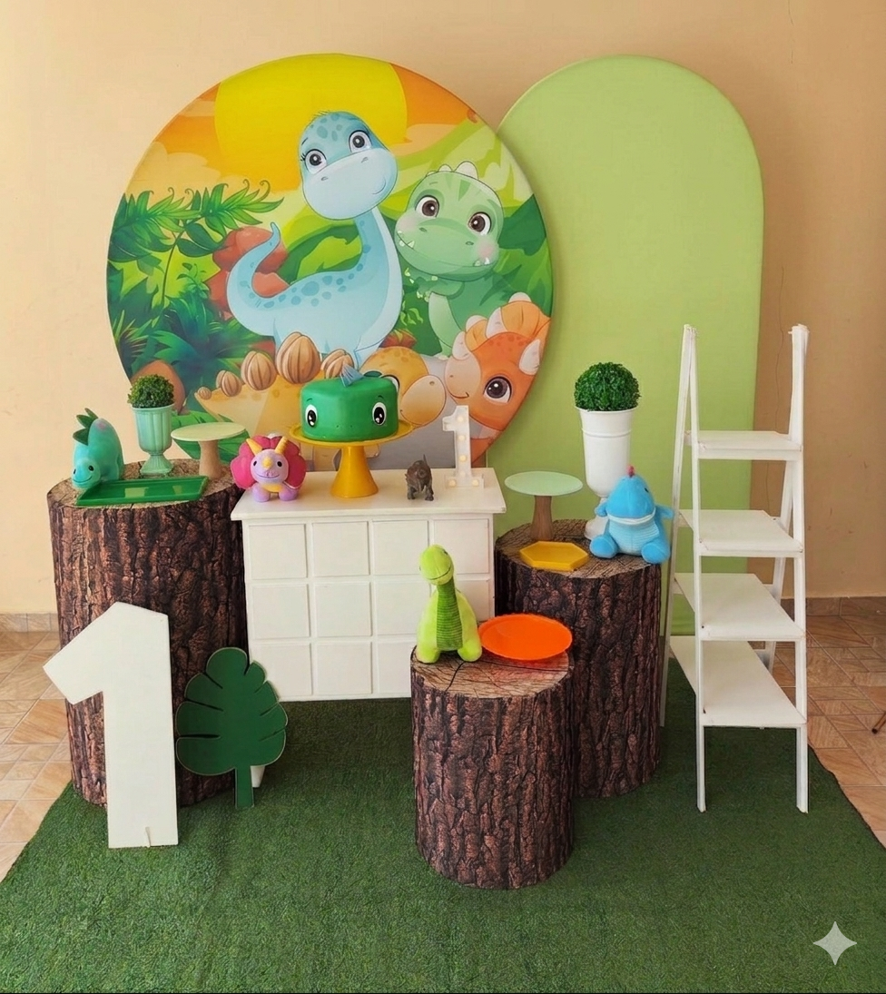 Dinossauro Baby Menino Kit Dimante