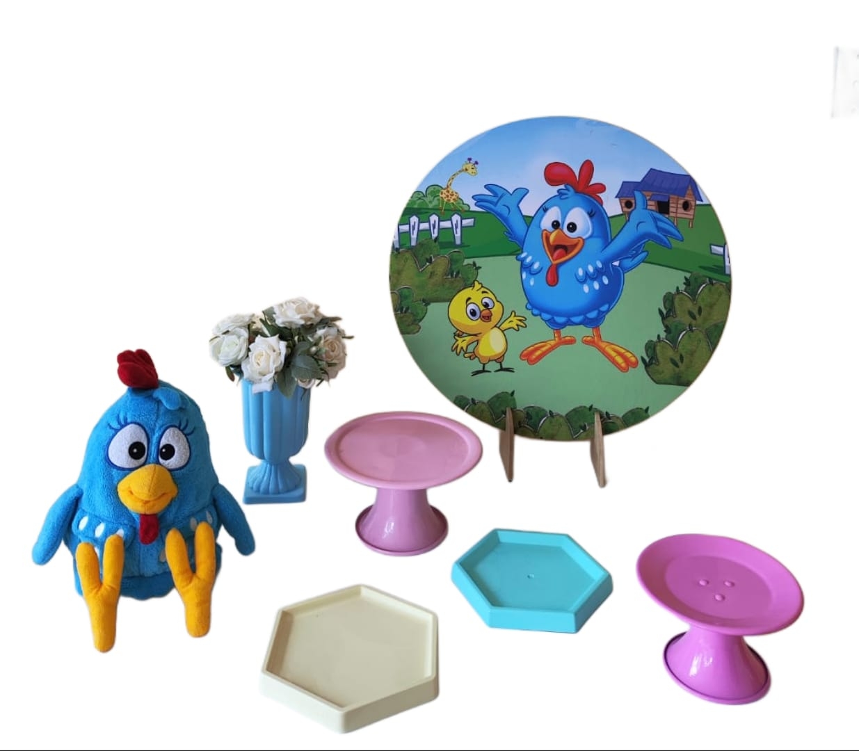 Galinha Pintadinha Menina Mini Kit