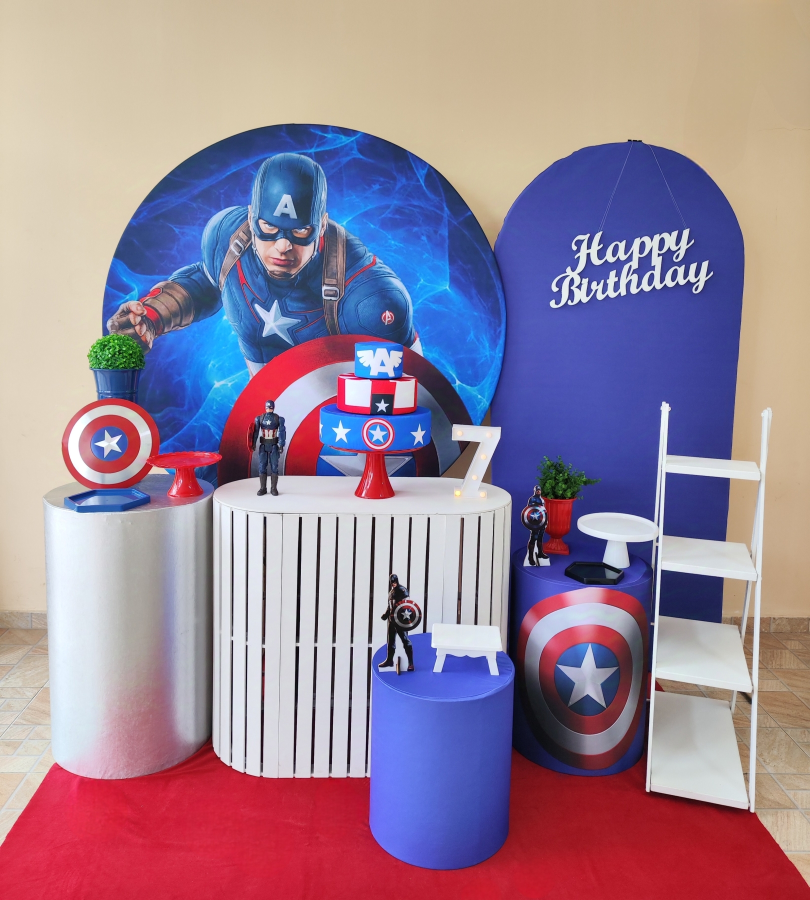 Capitão América kit Diamante 