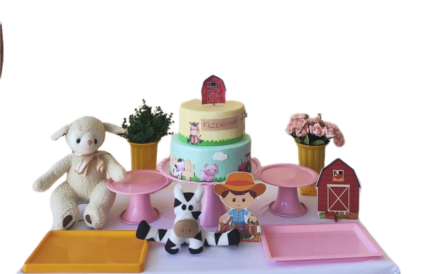 Fazendinha Menina Kit Cantinho 