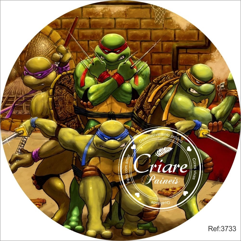 Tartarugas Ninjas Kit Bronze 