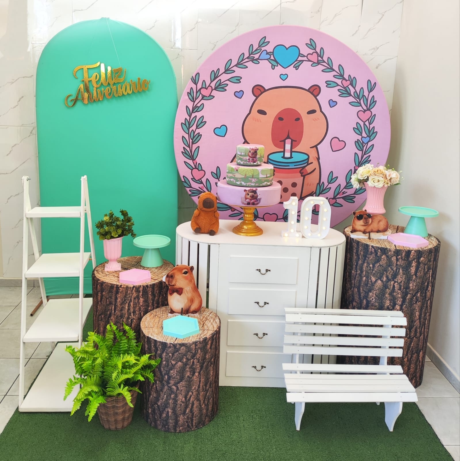 Capivara Kit Diamante 