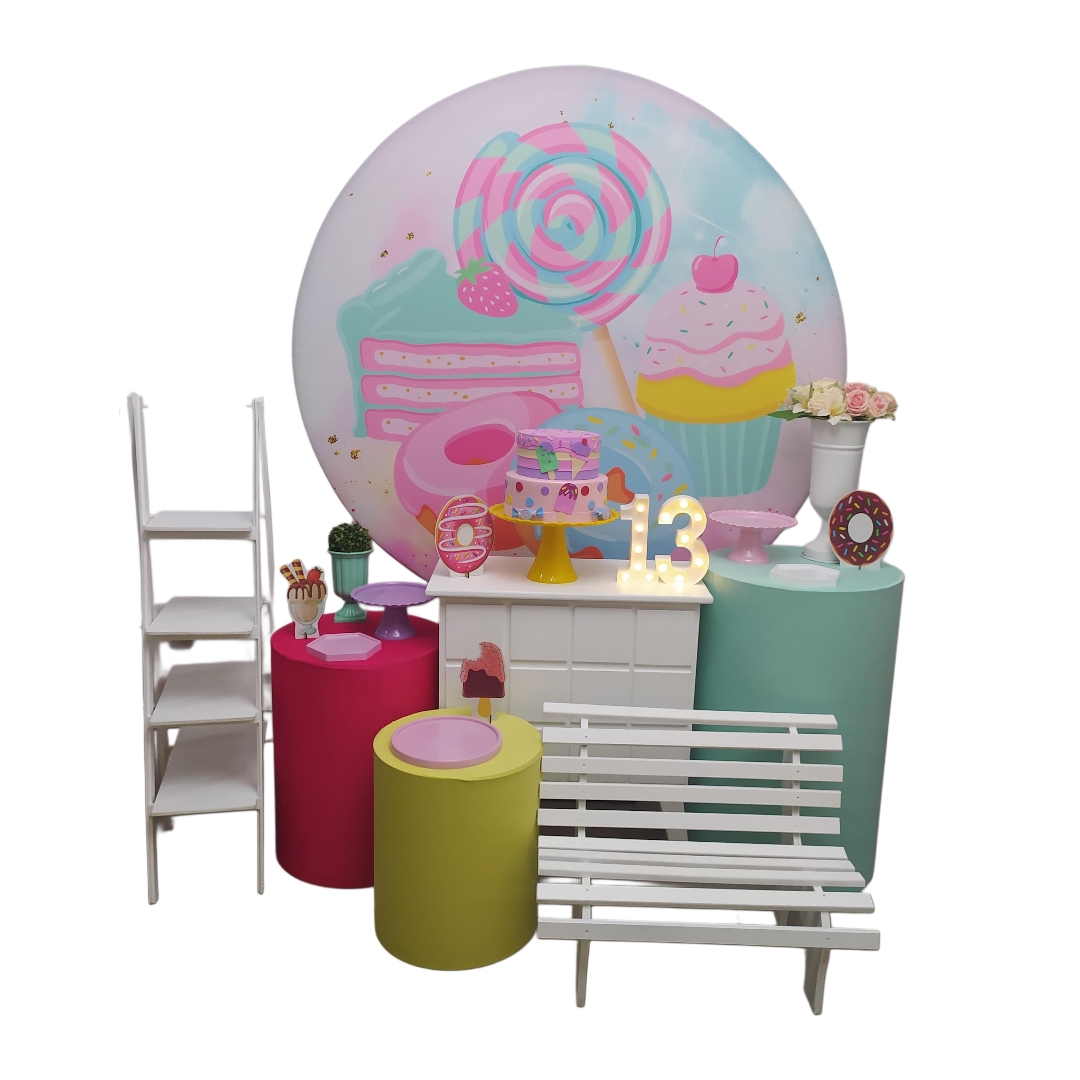 Doces Menina Kit Ouro