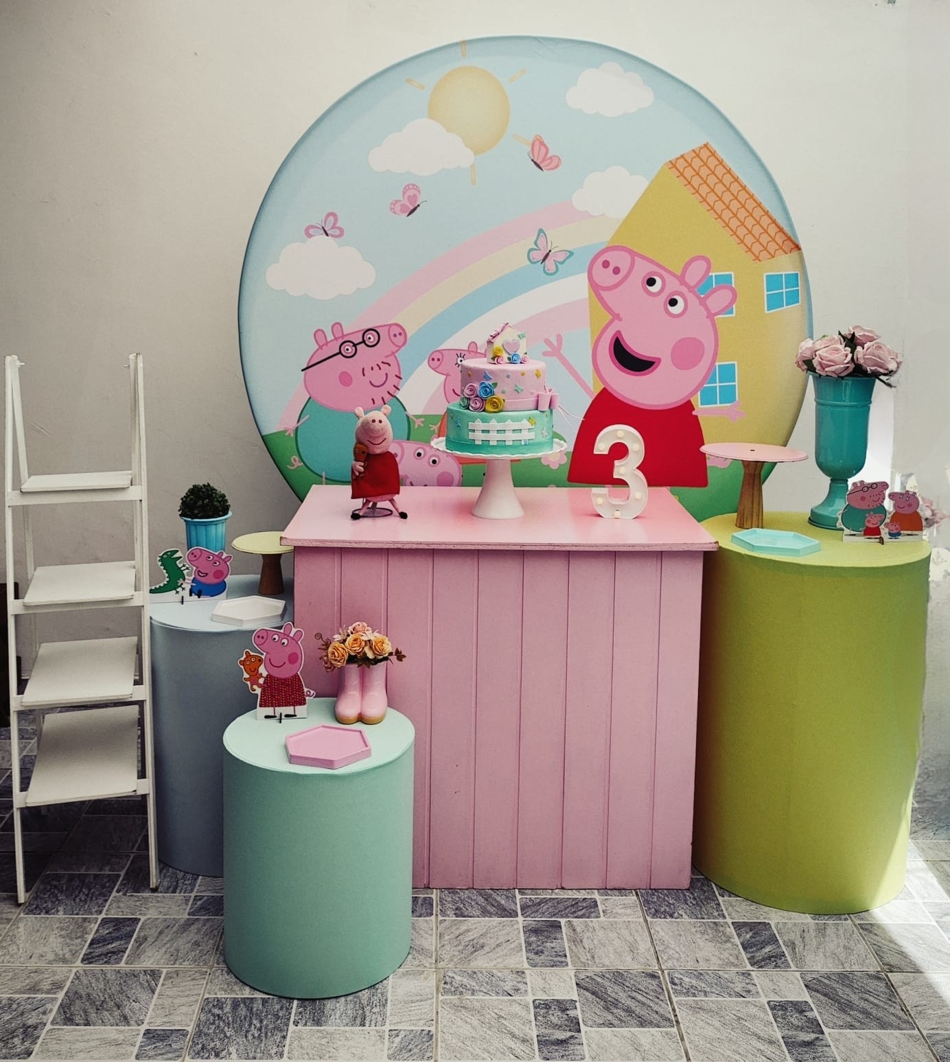 Peppa Pig  Menina Kit Ouro