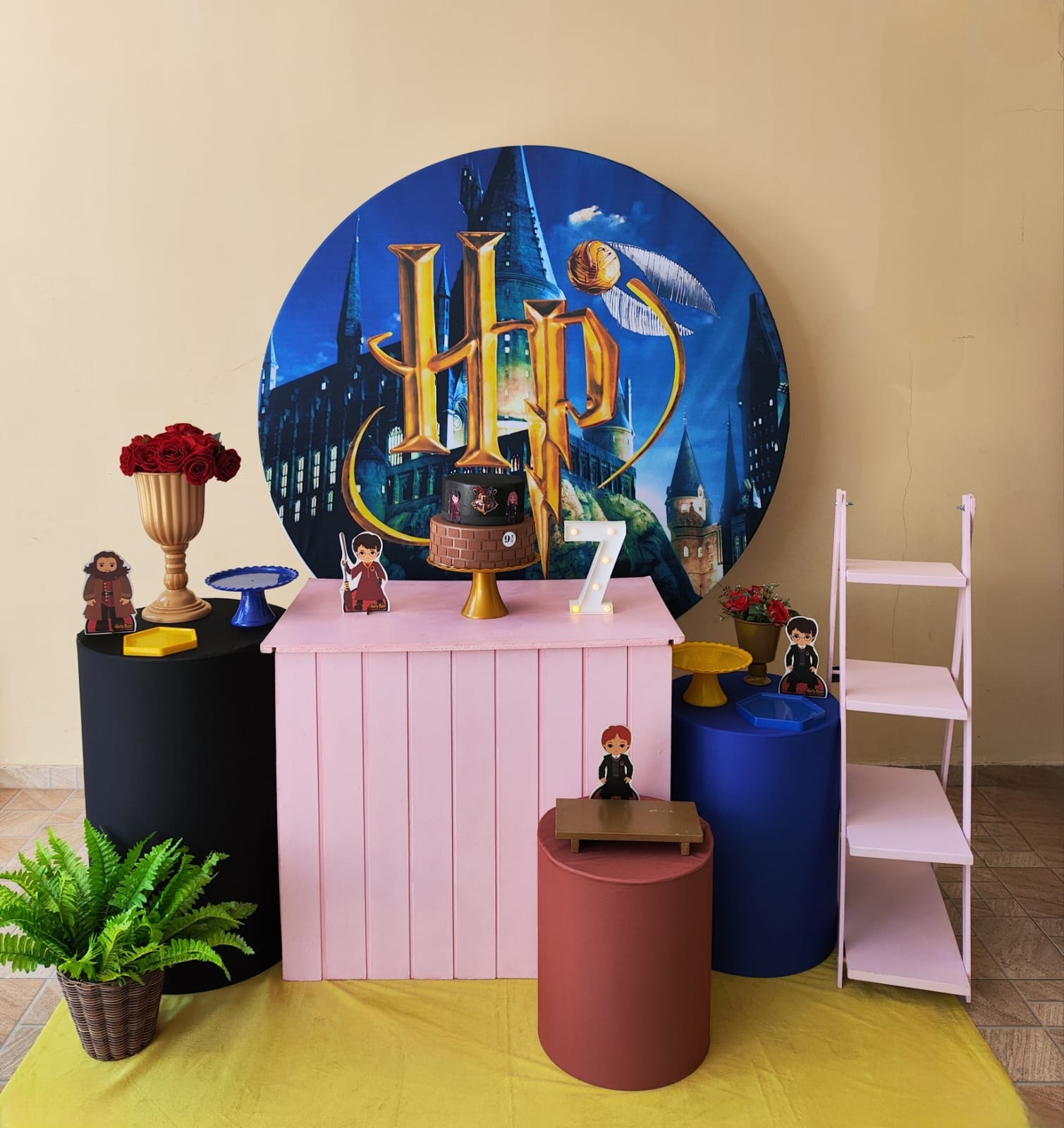 Harry Potter Menina Kit Ouro