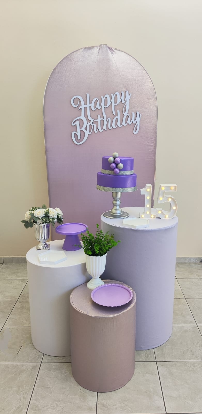 Romano lilas Brilho Kit Bronze