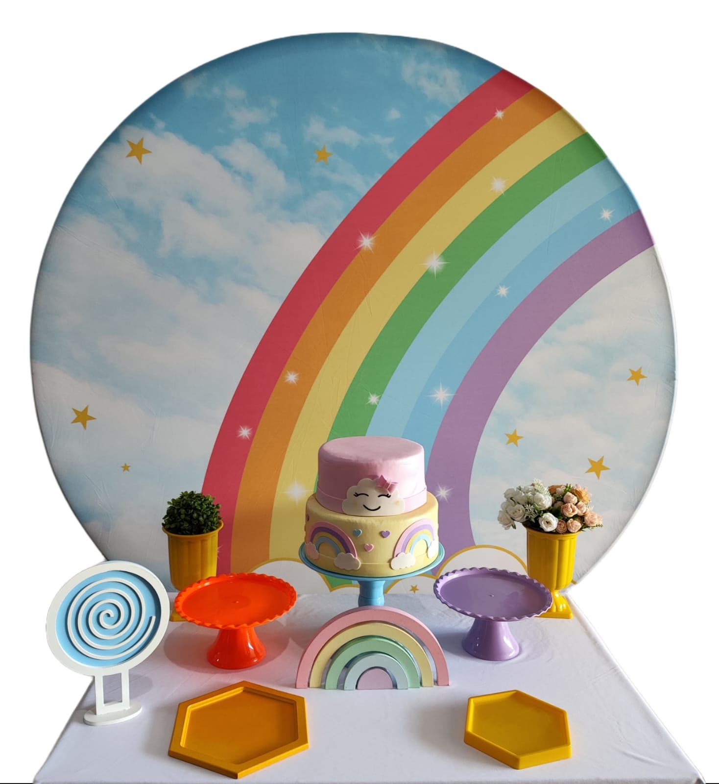 Arco-Iris Menina Kit Bronze