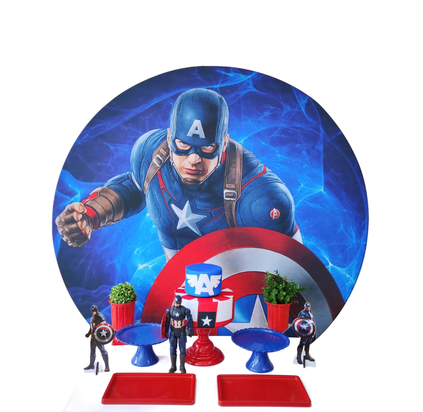 Capitão América kit Bronze 