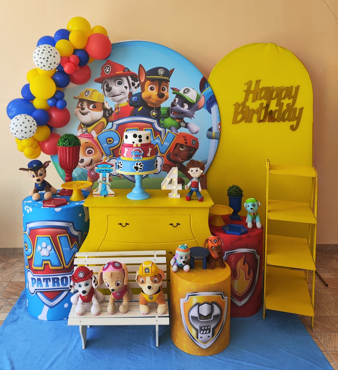 Patrulha Canina Menino Kit Diamante