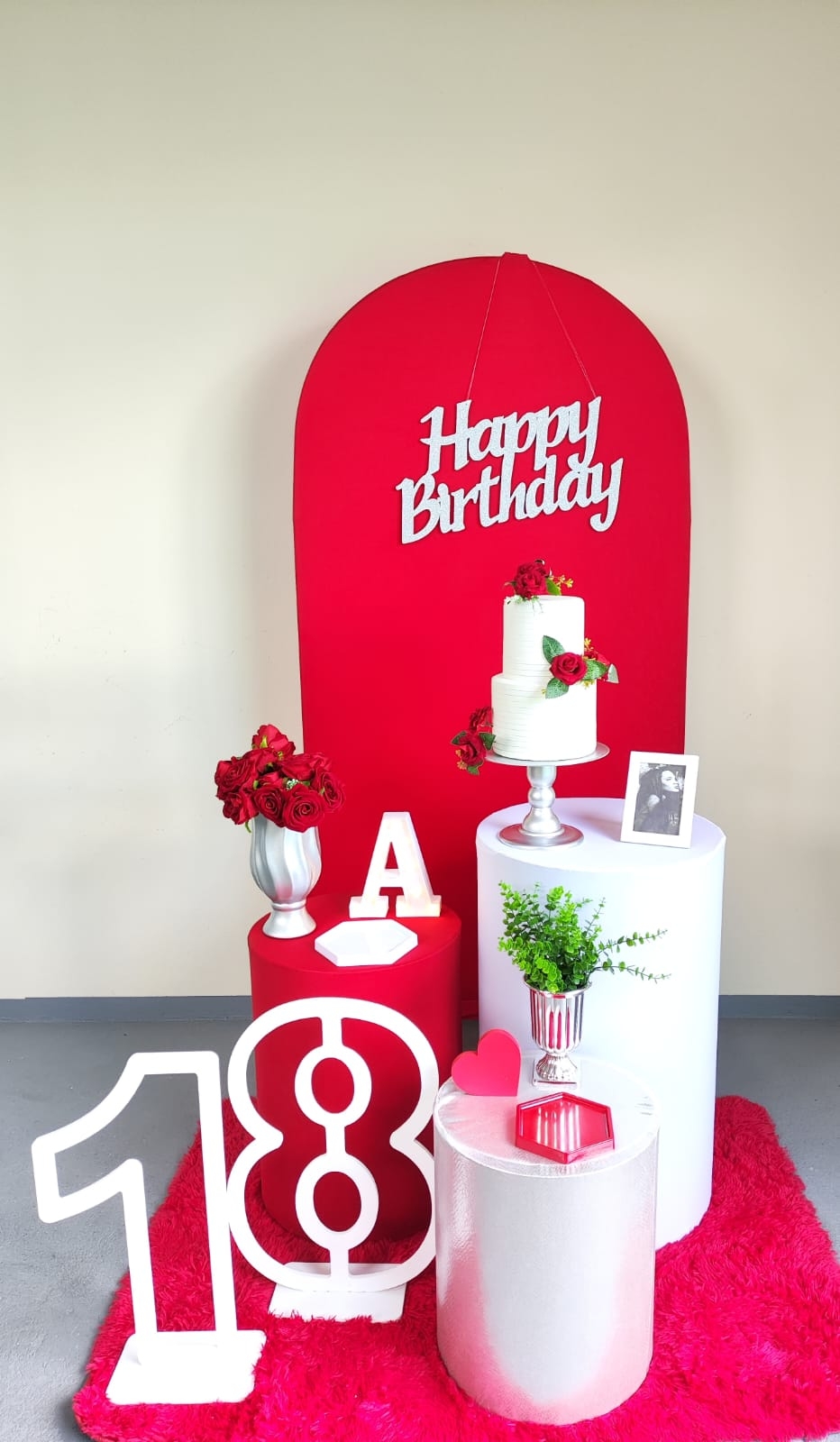 Aniversário Vermelho Kit Ouro