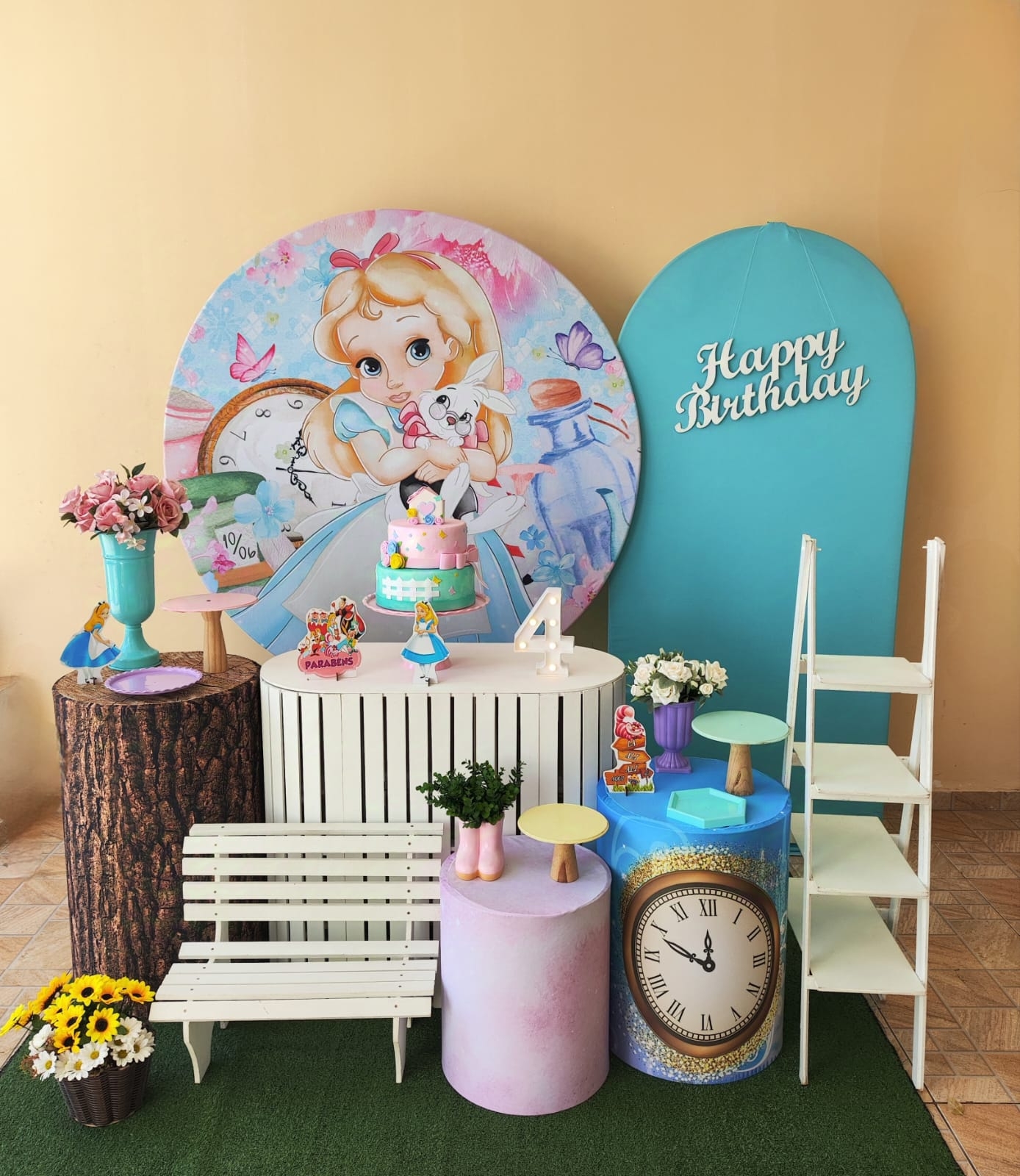 Alice no Pais das Maravilhas Kit Diamante