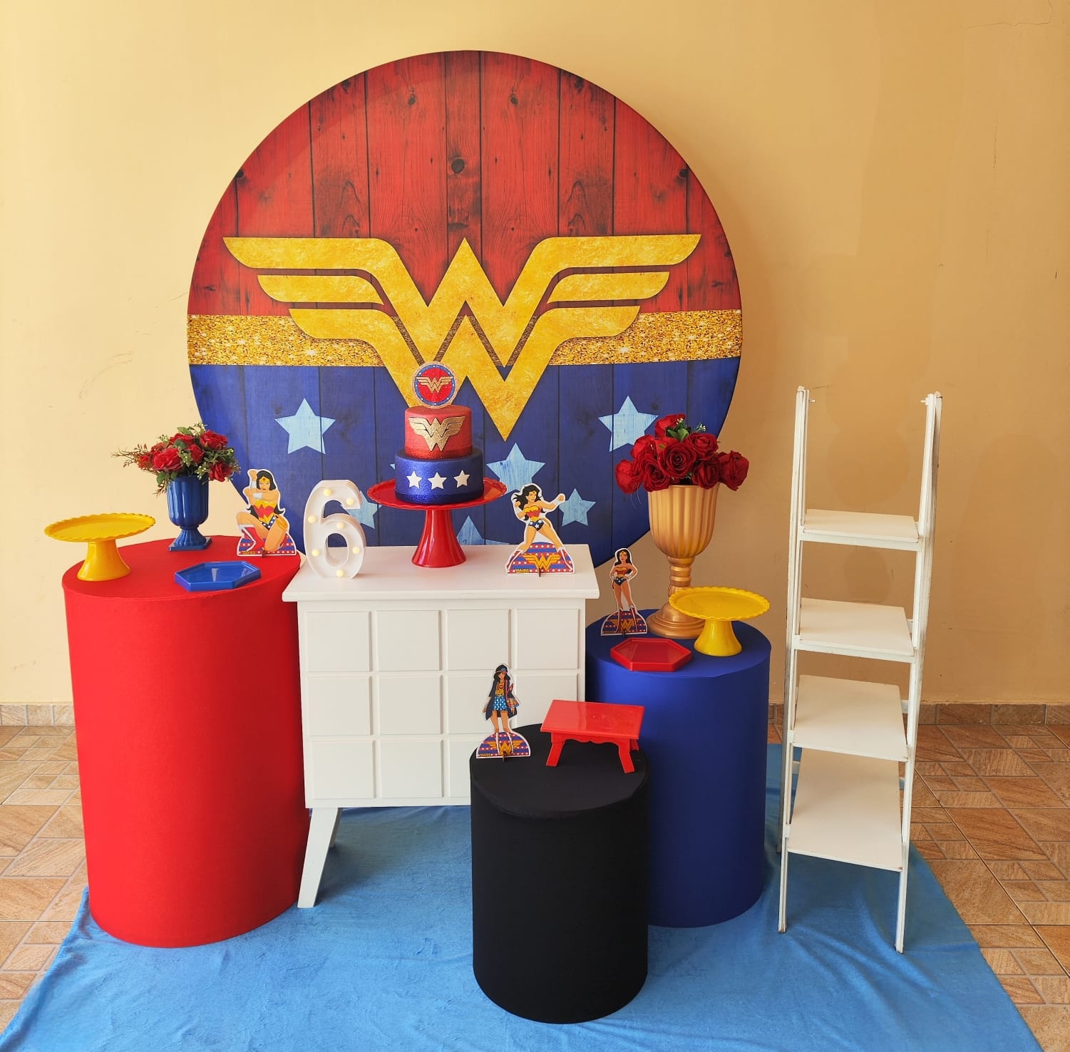 Mulher Maravilha Kit Ouro 