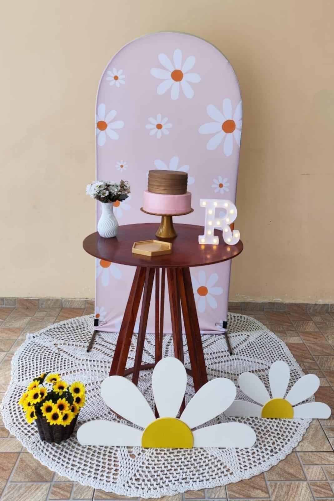 Margaridas Capa Rosa 6