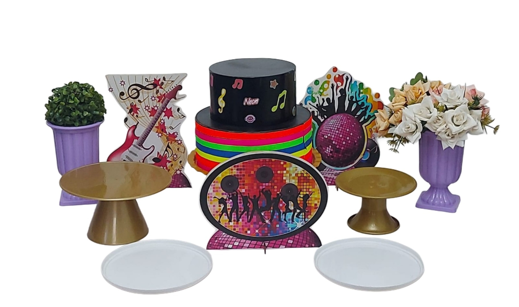 Anos 60 / 80 e Neon Kit Cantinho