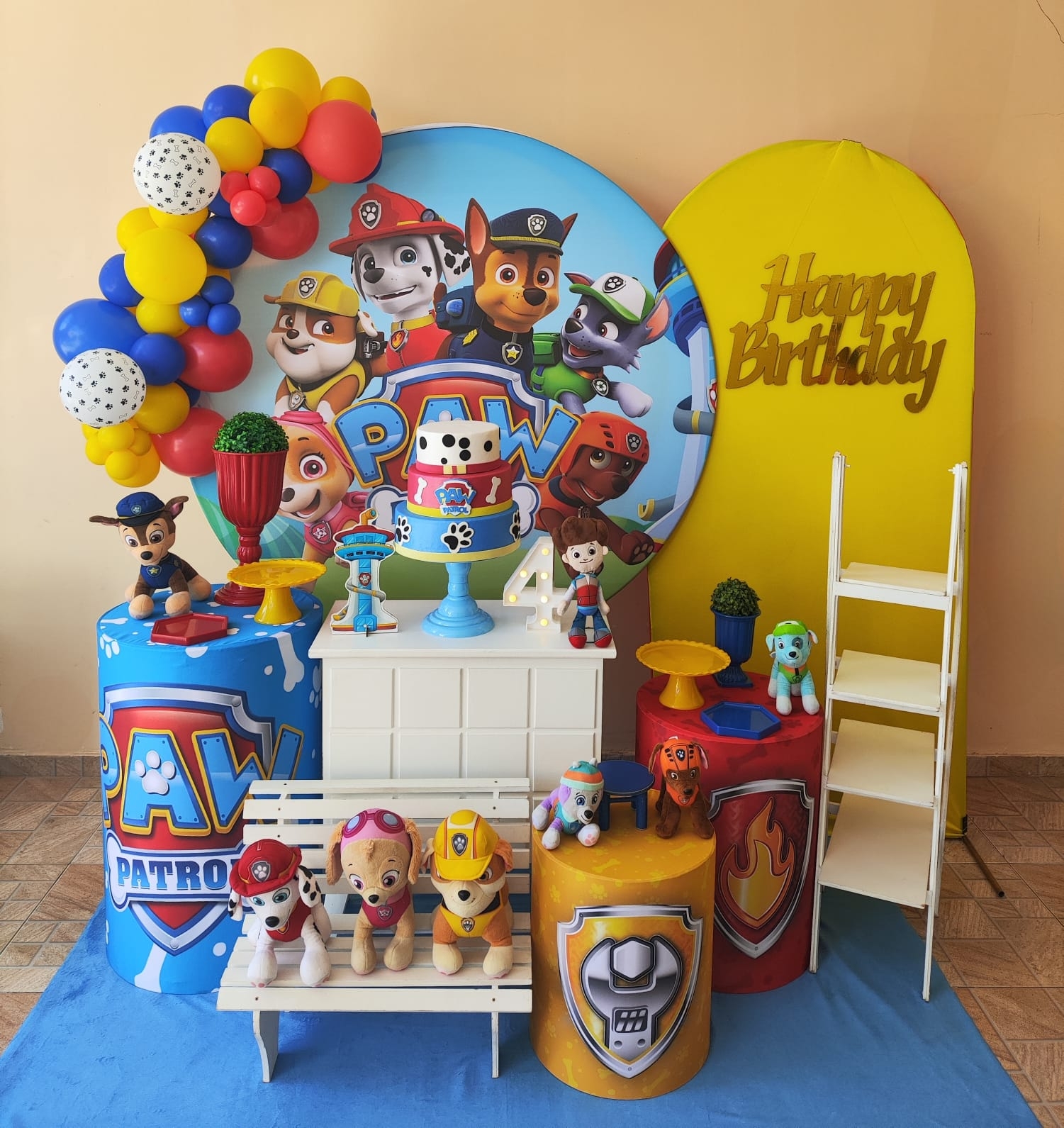 Patrulha Canina Menino Kit Diamante