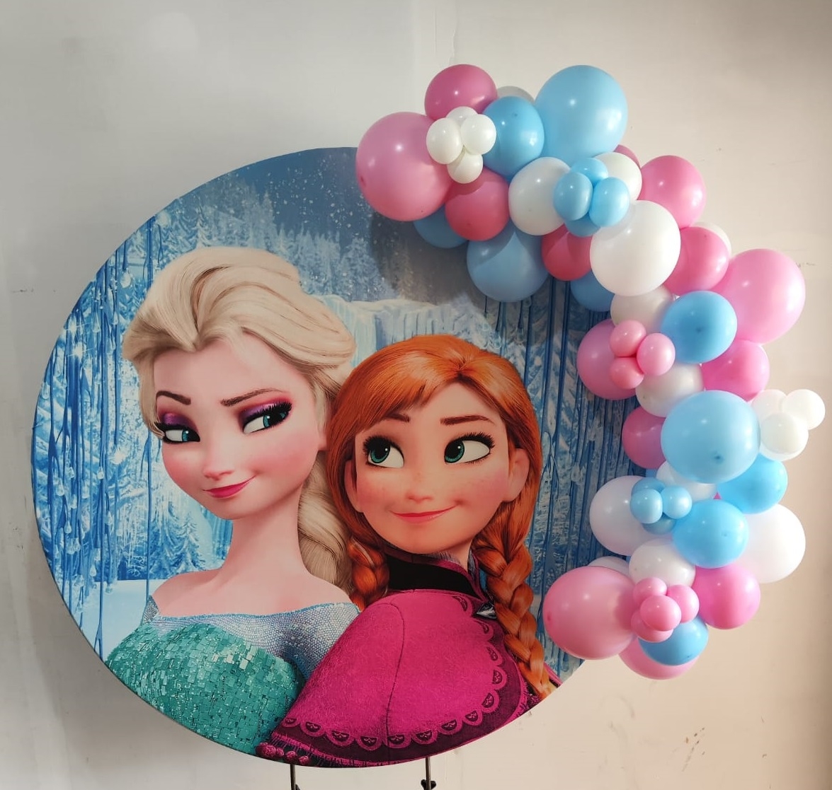 Frozen Arco de Bexigas Tam P