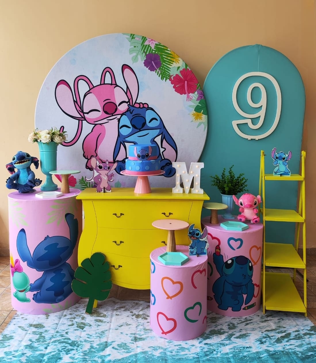 Angel, Lilo e Stitch Kit Diamante