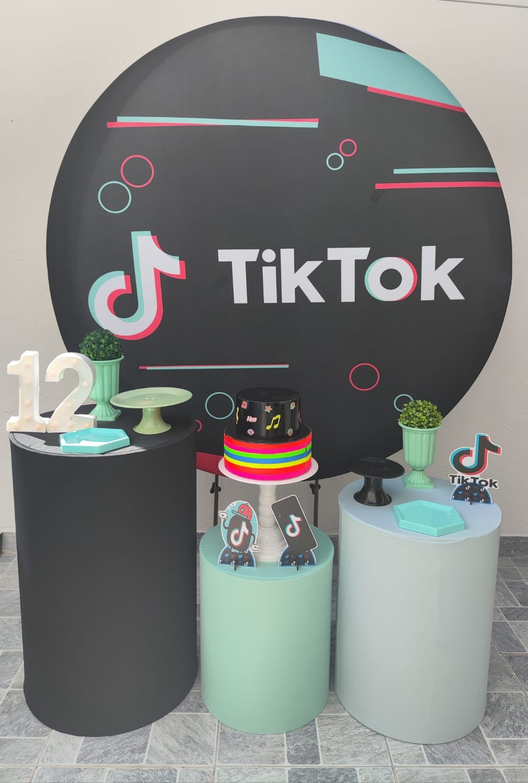 Tik Tok Masculino Kit ouro
