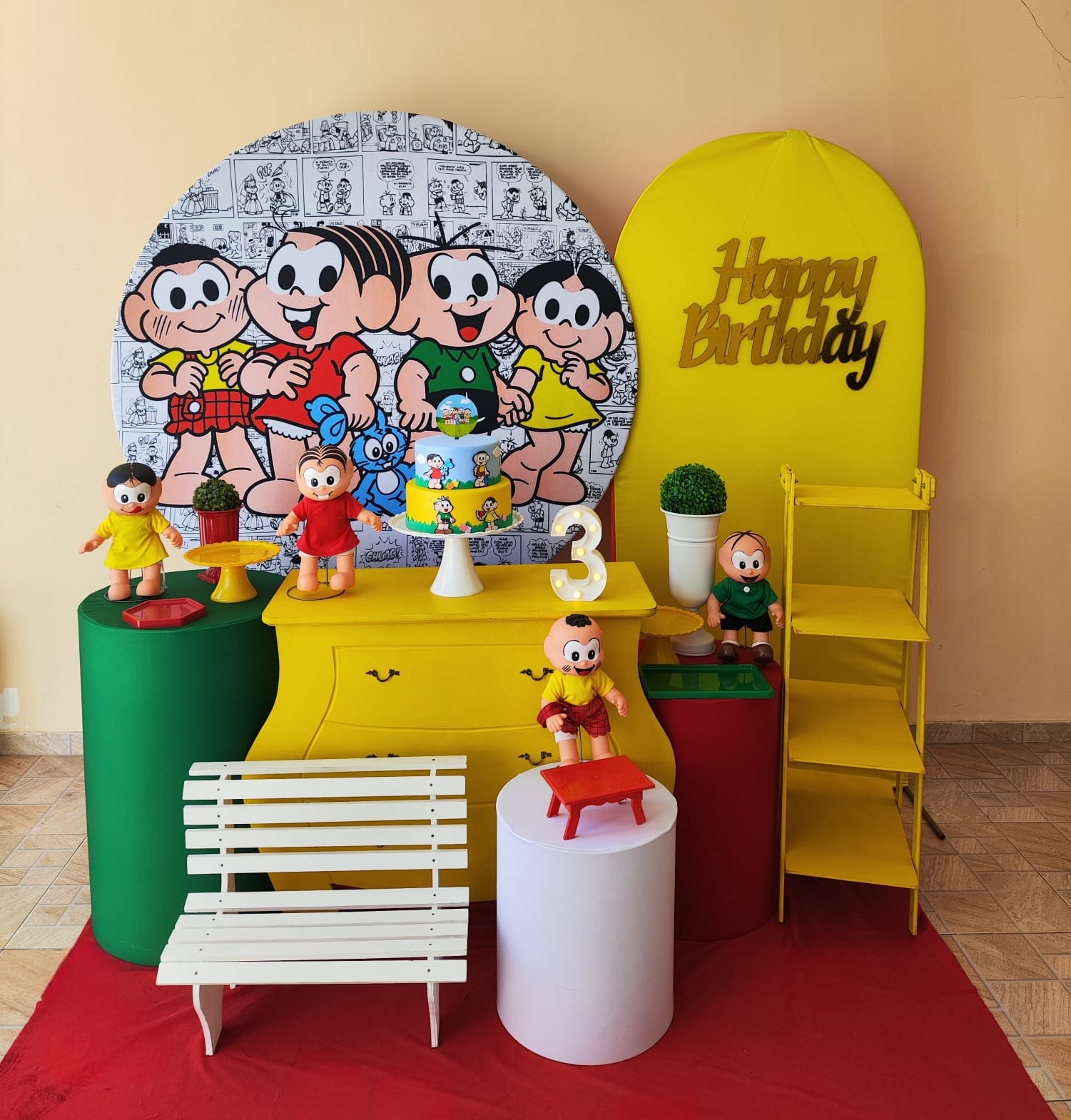 Turma da Mônica Menino Kit Diamante