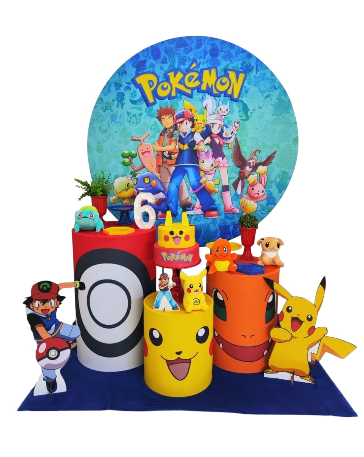 Pokemon Menino Kit Prata