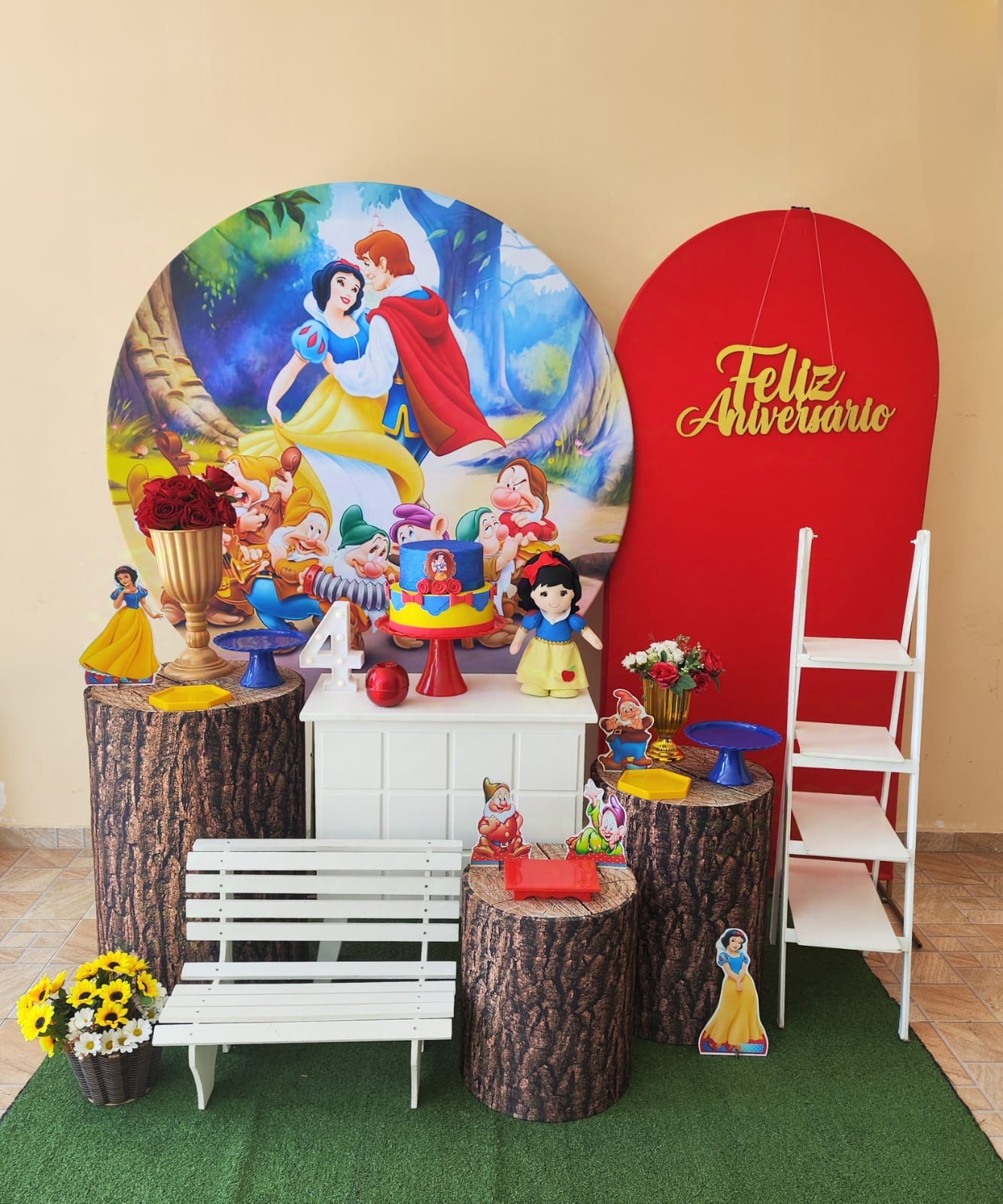 Branca de Neve Kit Diamante