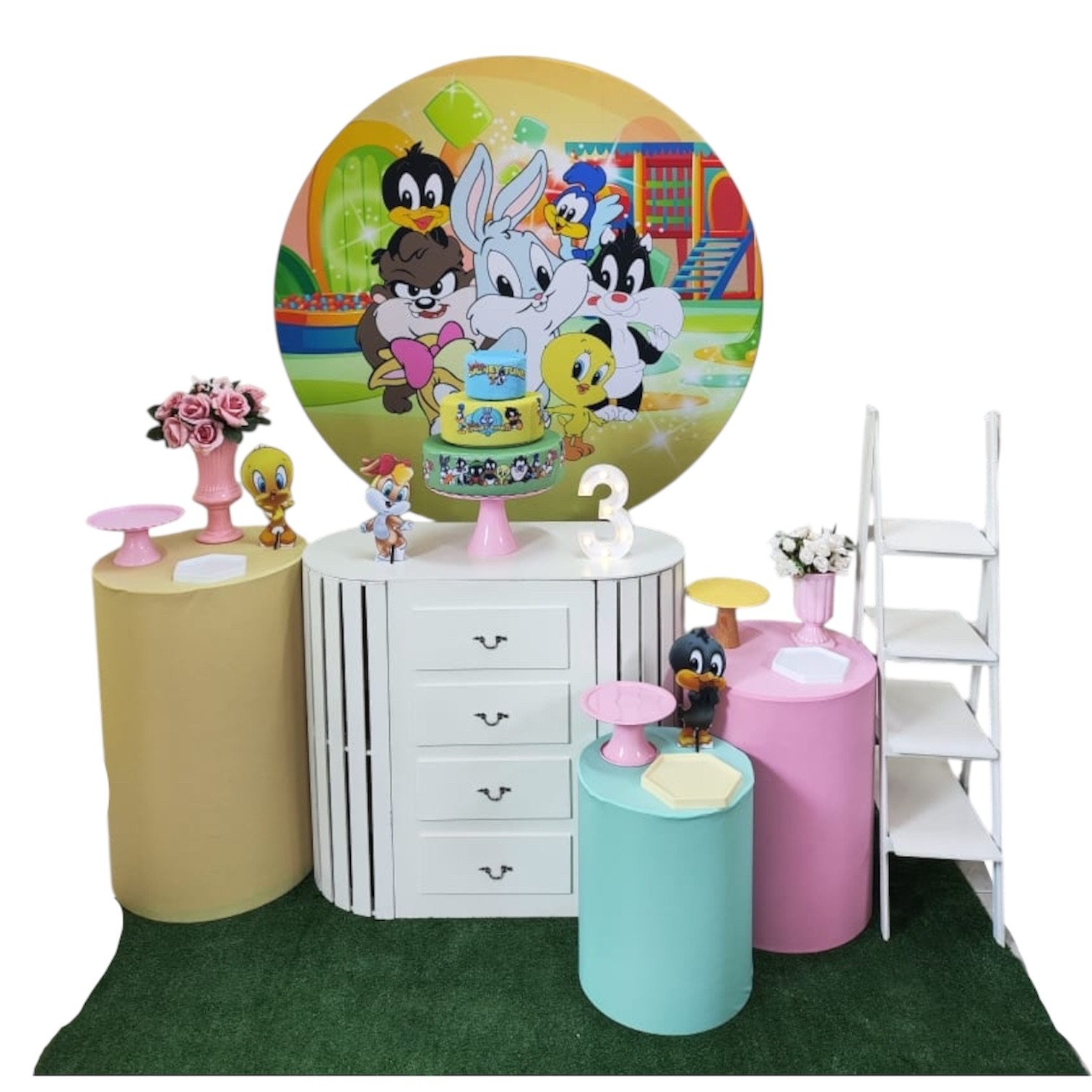 Looney Tunes Menina Kit Ouro