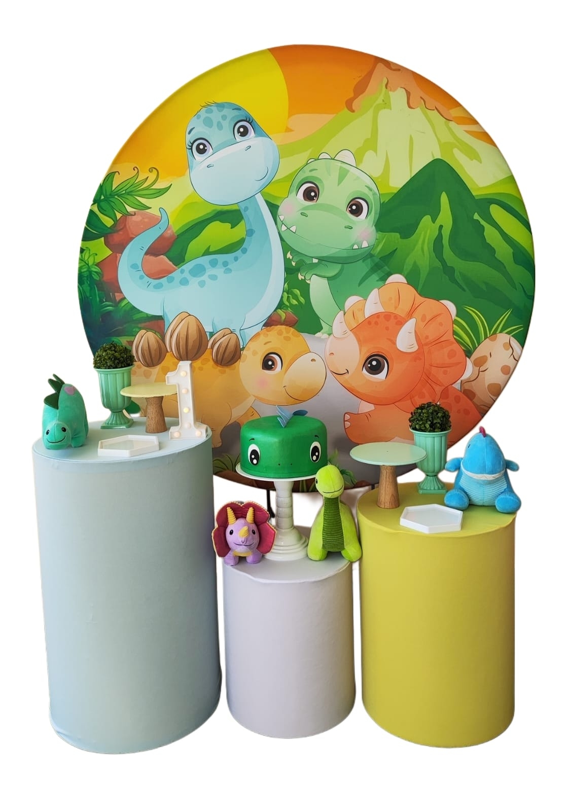 Dinossauro Baby Menino Kit Bronze II