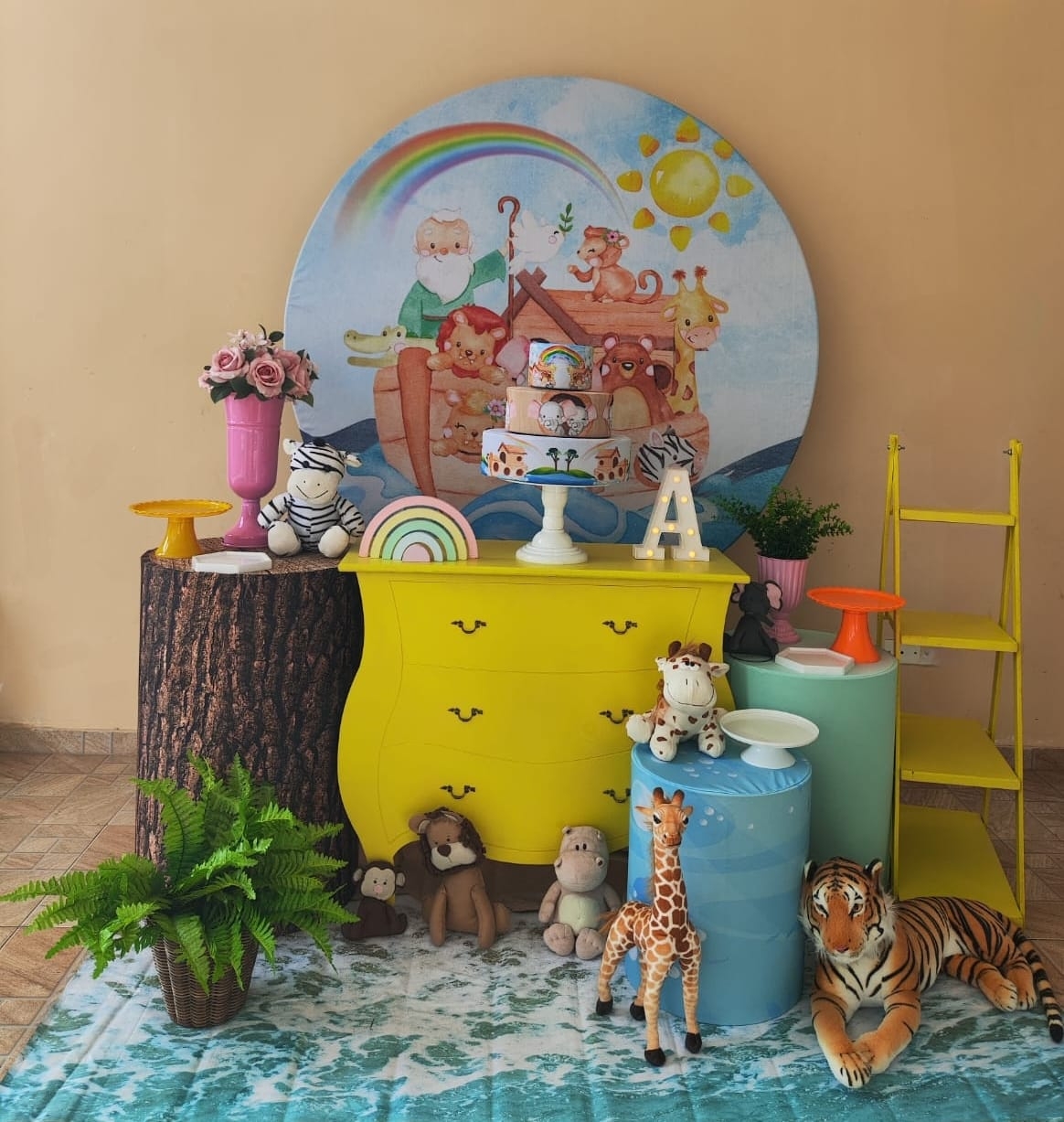 Arca de Noé Menina Kit Ouro