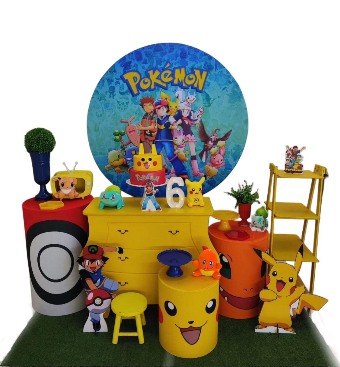 Pokemon Menino Kit Ouro