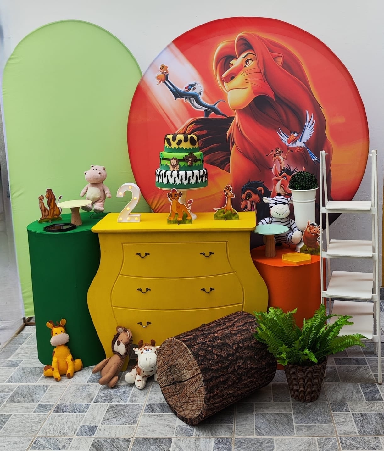 Rei Leão Menino Kit Diamante