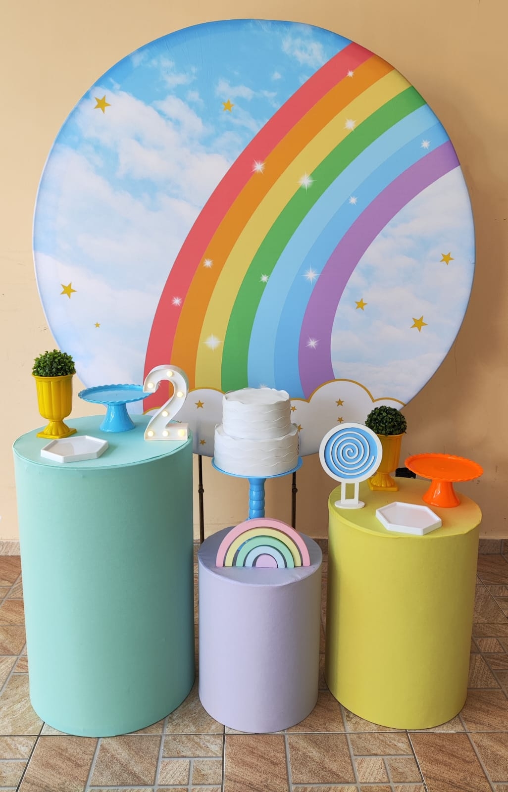 Arco-Iris Menino kit broze II