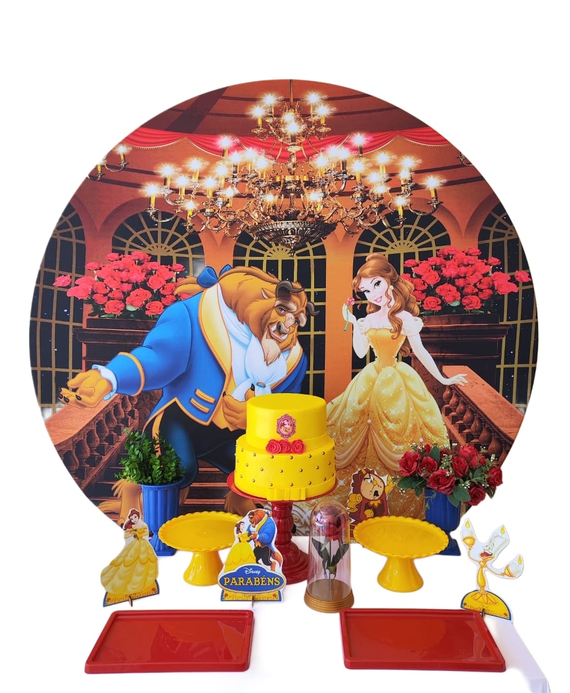 A Bela e a Fera Kit Bronze I